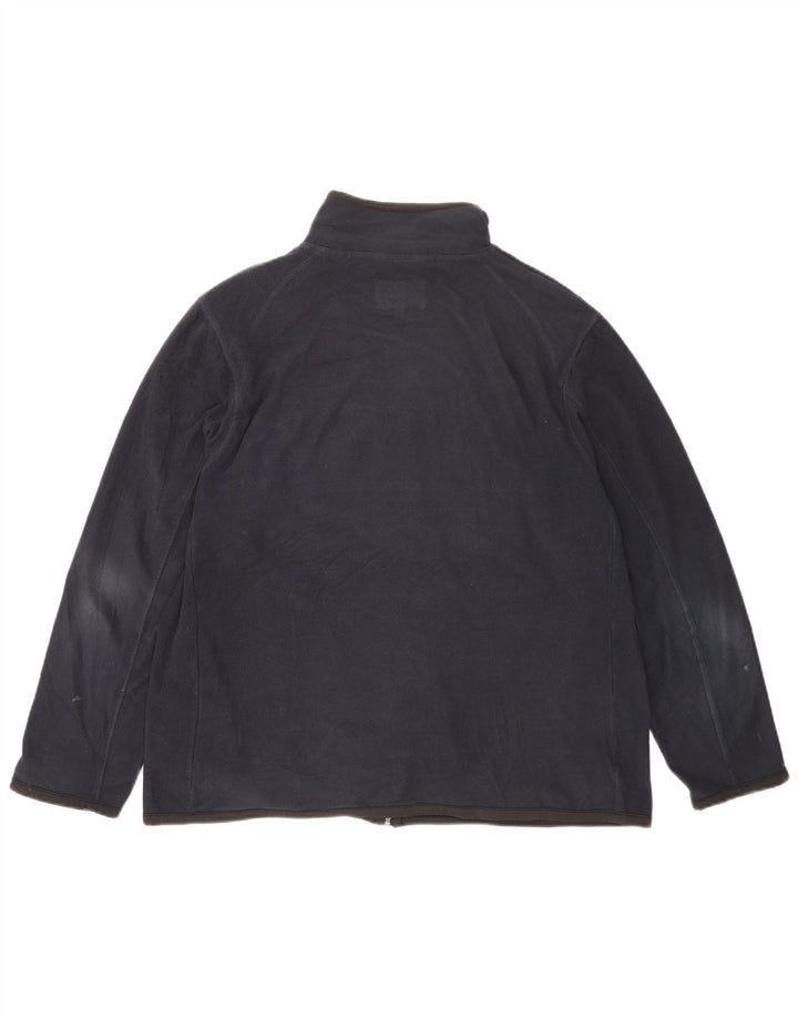 Marks & Spencer Chaqueta polar para hombre UK 42 XL Poliéster azul marino