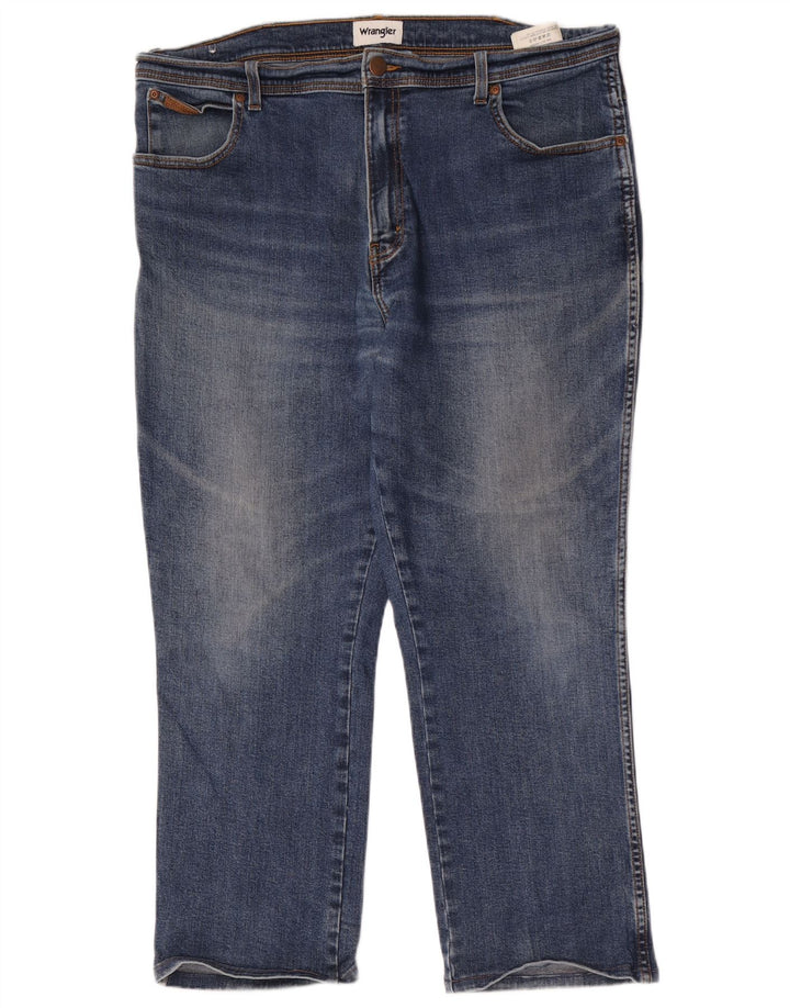 Wrangler Vaqueros Rectos Texas Para Hombre W40 L27 Algodón Azul