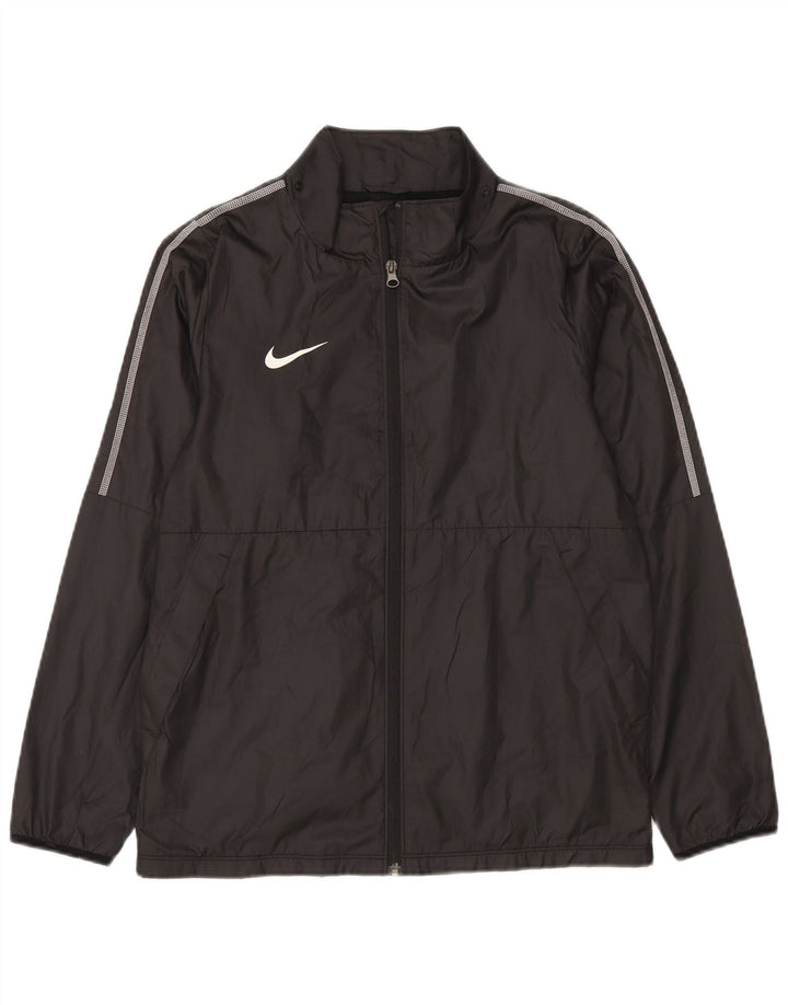 Nike Chaqueta de chándal para niño 13-14 años XL Negro Poliéster