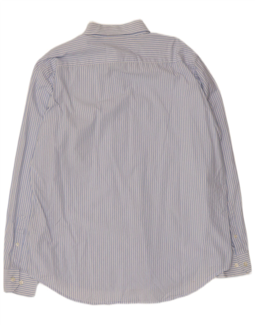 Camisa Carrera Hombre XL Algodón Rayas Azules