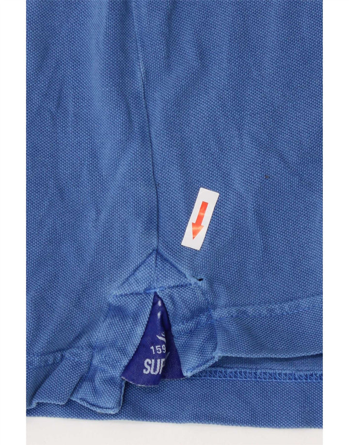 Polo Superdry Hombre Azul Medio