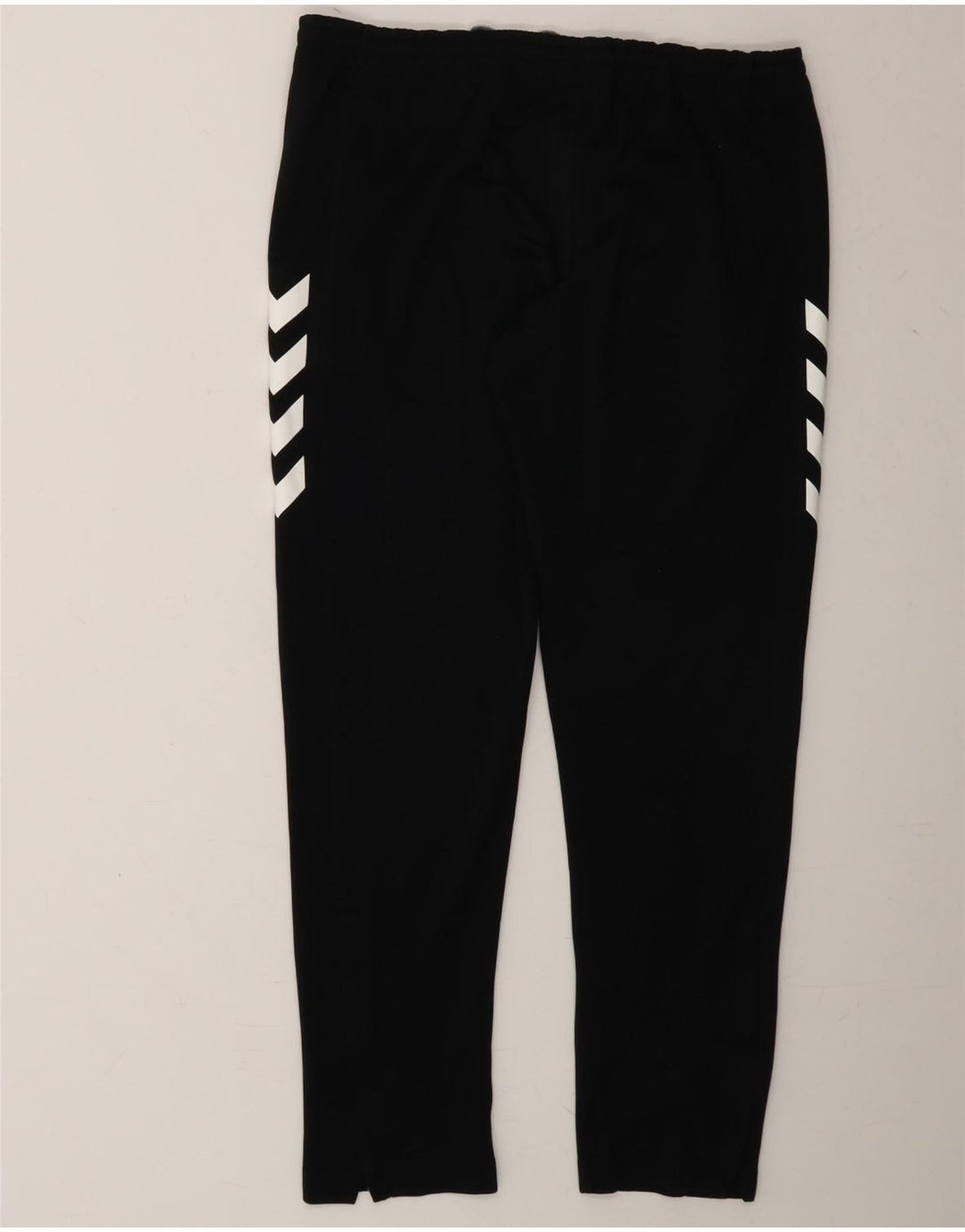 HUMMEL Boys Graphic Tracksuit Trousers 15-16 Years  Black Polyester Vintage Hummel and Second-Hand Hummel from Messina Hembry 