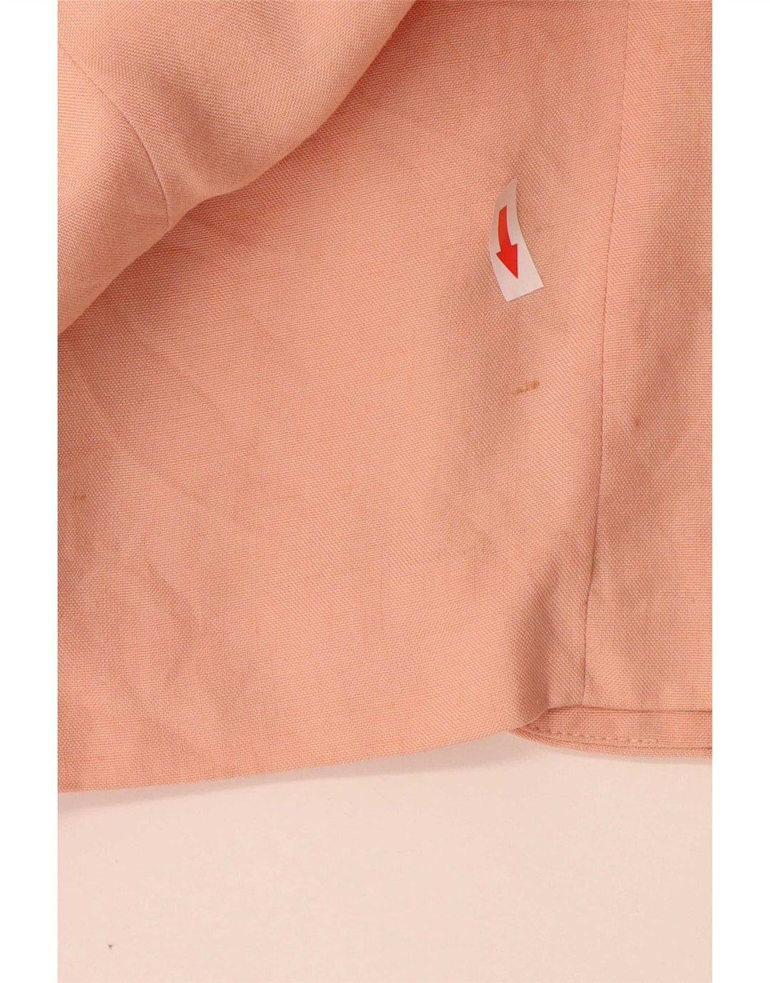 Zara Chaqueta Blazer De 1 Botón para Mujer UK 44 Viscosa Rosa Mediana