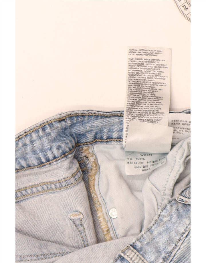 Vaqueros Levi's Mujer 712 Slim W32 L32 Algodón Azul