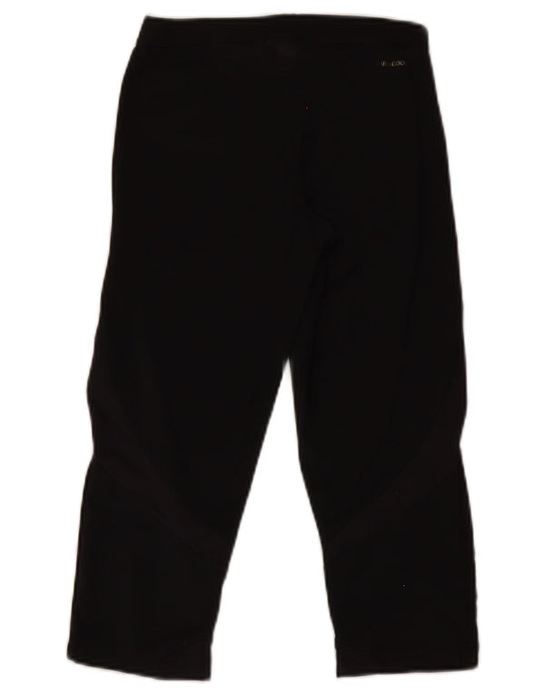 Adidas Climacool Capri Leggings para mujer UK 10 Pequeño Poliéster negro