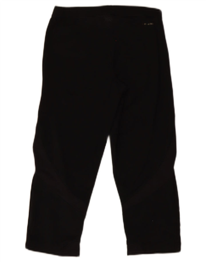 Adidas Climacool Capri Leggings para mujer UK 10 Pequeño Poliéster negro