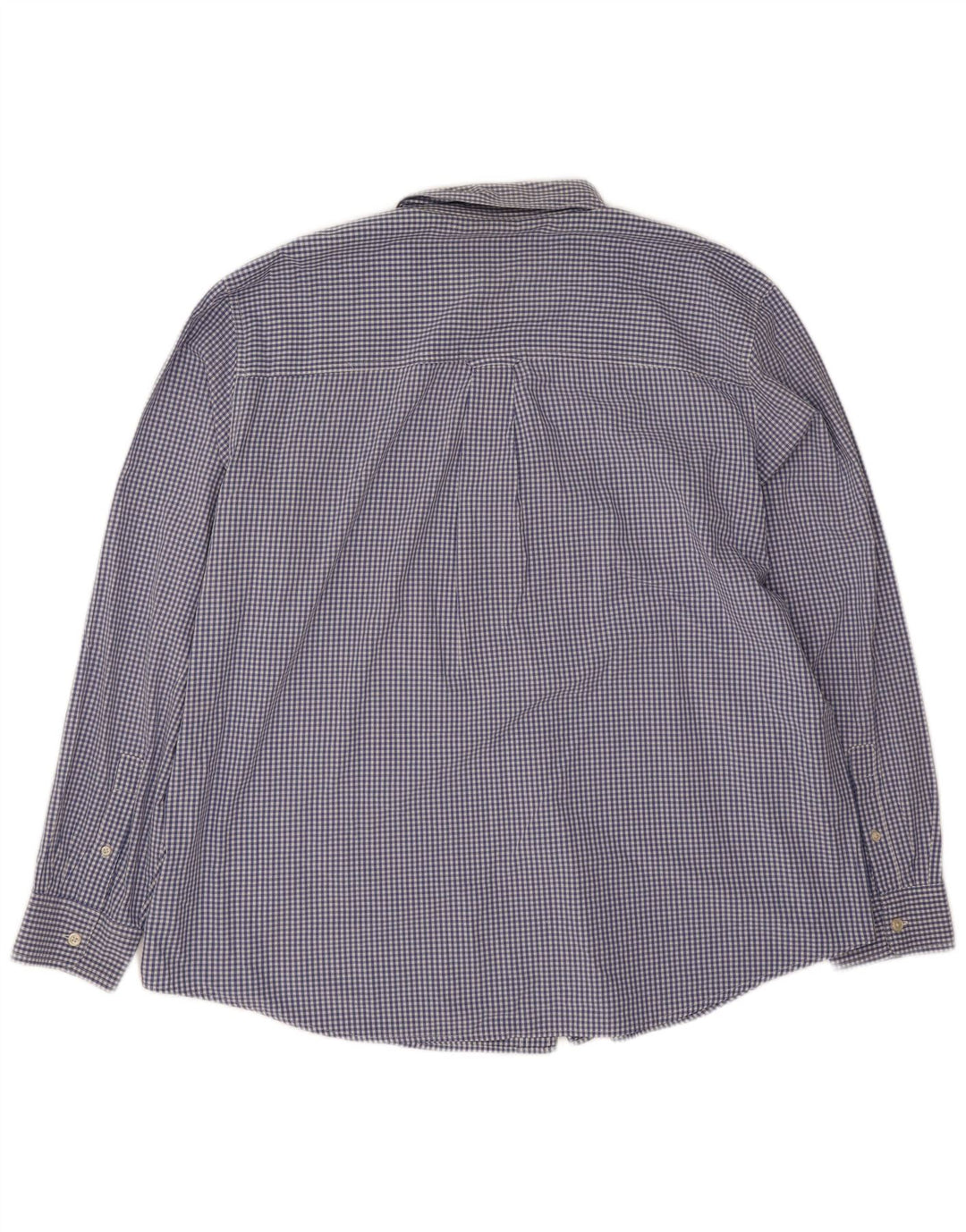 Chaps Camisa para hombre 2XL Algodón a cuadros azul