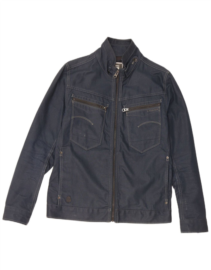 G-Star Chaqueta vaquera para hombre UK 40 Large Azul marino