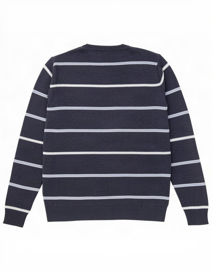 Marks & Spencer Suéter tipo jersey con cuello redondo en azul Harbor para hombre Azul marino mediano