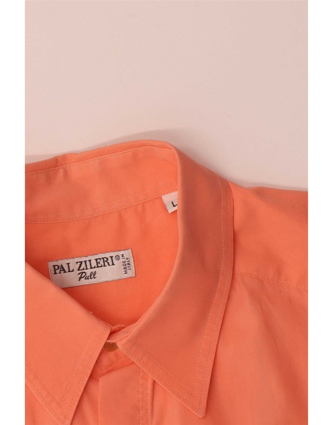 Pal Zileri - Camisa de manga corta para hombre, talla grande, color rosa