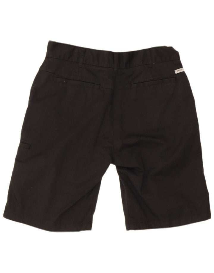 Vans Mens Cargo Shorts W34 Grande Poliéster Negro