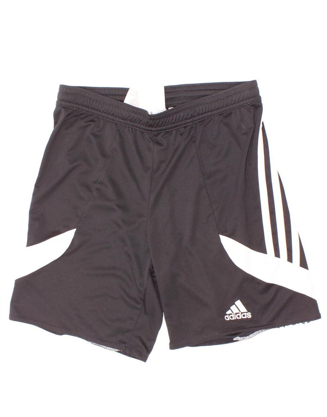 Adidas Pantalones cortos deportivos para niños 9-10 años Mediano Negro Colorblock Poliéster