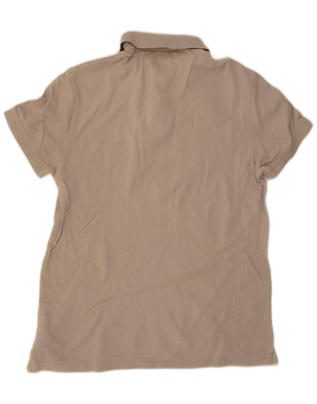 Tommy Hilfiger Polo Regular Fit para Hombre Pequeño Algodón Beige