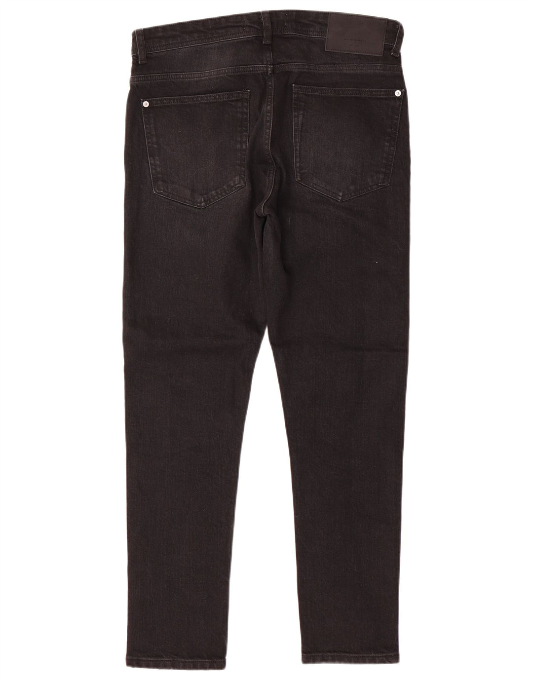 Zara Jeans Slim para Mujer EU 40 Medium W31 L29 Algodón Negro