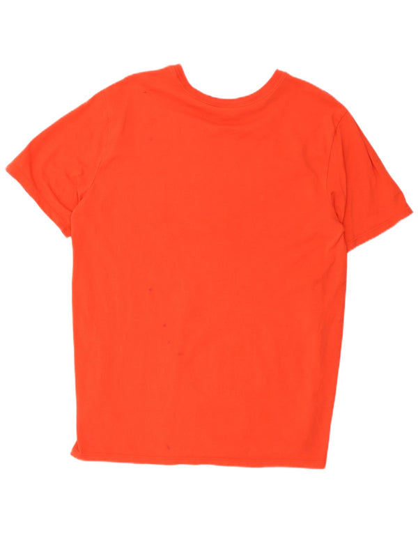 Nike Dri Fit Graphic Camiseta para hombre, talla grande, algodón rojo