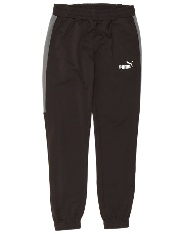 Puma Pantalones De Chándal Joggers Medium Negro Colorblock Poliéster