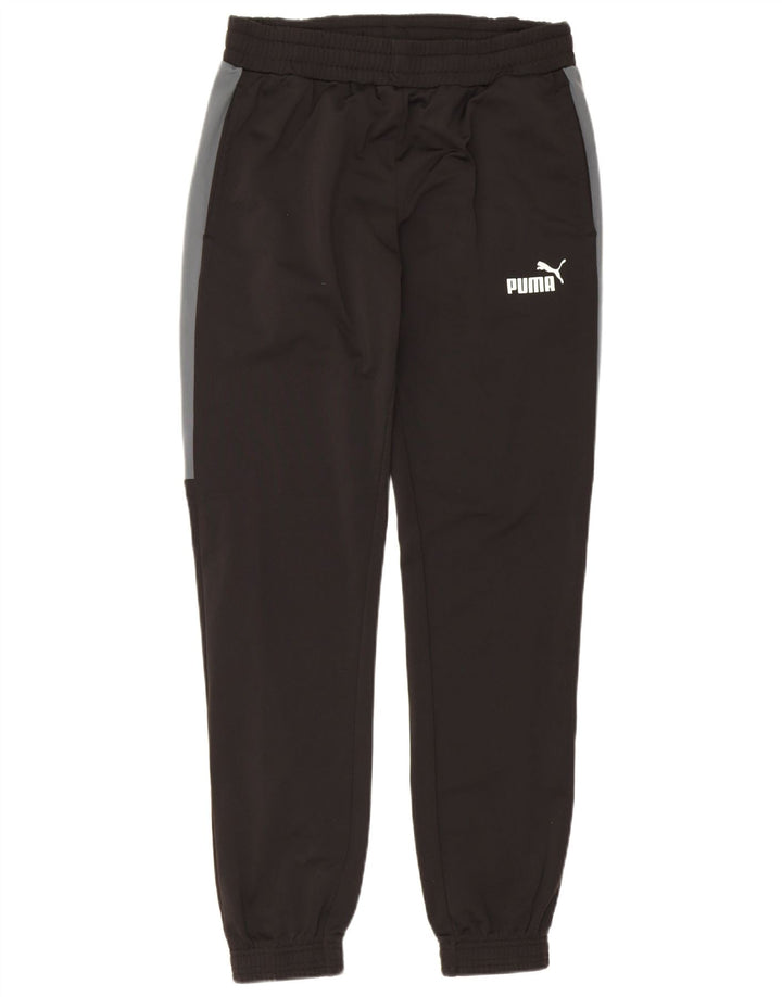 Puma Pantalones De Chándal Joggers Medium Negro Colorblock Poliéster