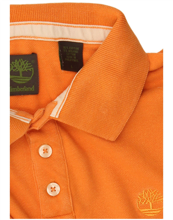 TIMBERLAND Polo para hombre grande naranja