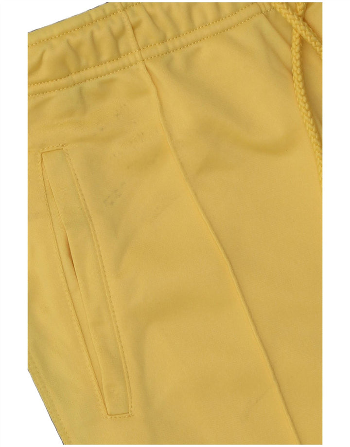 ARENA Hombre Pantalones De Chándal Gráfico Poliéster Color Block Amarillo Medio