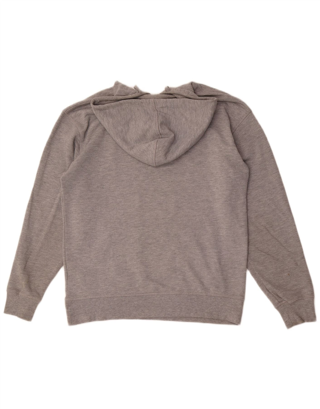 Zara Hombre Sudadera Con Capucha Jersey Gris Medio Poliéster