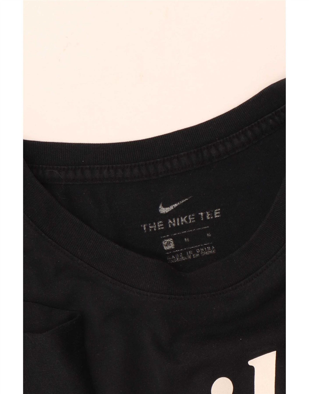Nike Camiseta gráfica para hombre, parte superior mediana negra