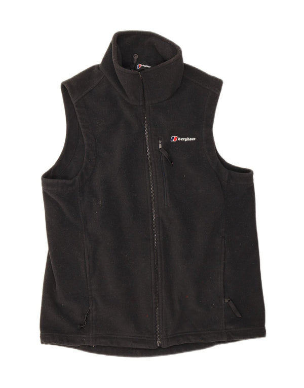 Berghaus Chaleco polar para hombre UK 38 Medium Negro Poliéster