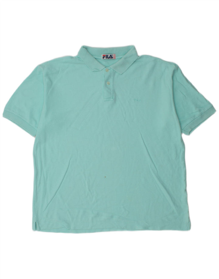 Fila Polo Hombre IT 52 Grande Algodón Azul