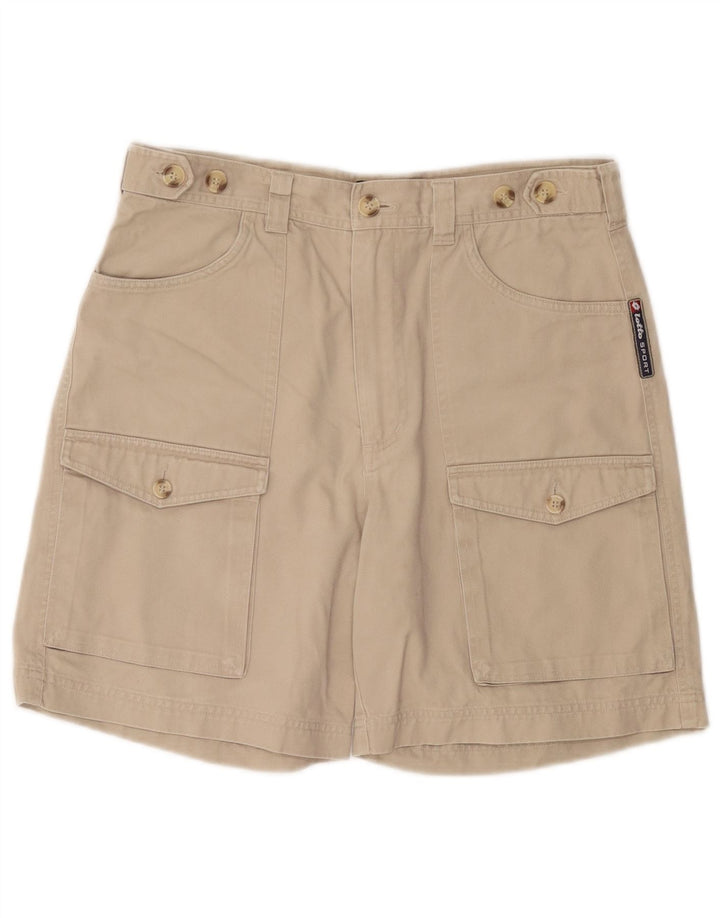 Lotto Shorts Cargo Hombre W36 Grande Algodón Beige
