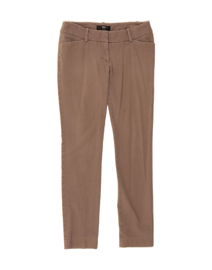 MOSSIMO Womens Slim Casual Trousers US 4 Small W30 L30 Grey Cotton Vintage Mossimo and Second-Hand Mossimo from Messina Hembry 