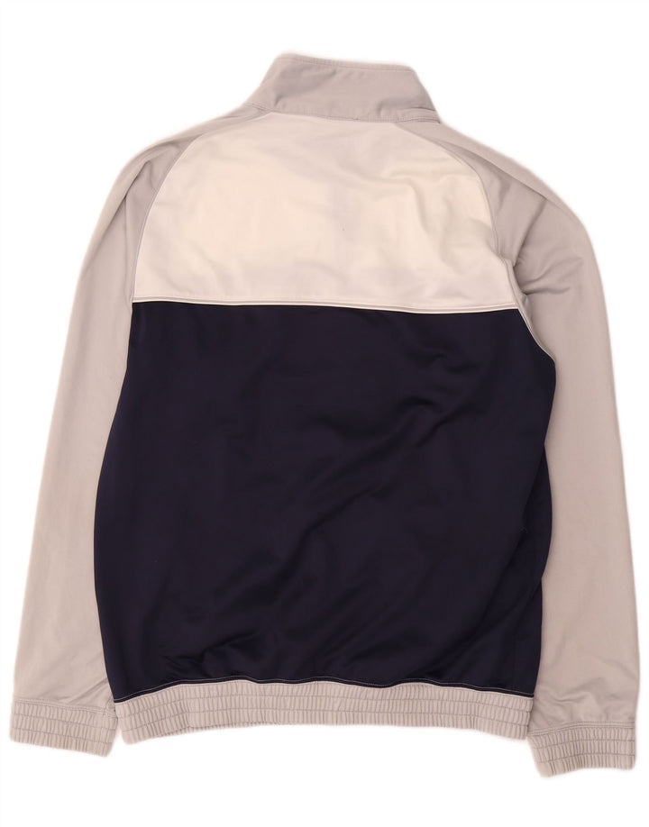 Champion Chaqueta de chándal para hombre XL Gris Colorblock