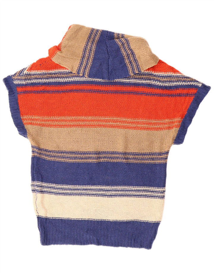 Oasis - Jersey extragrande con cuello tipo chal para mujer, talla S, multicolor