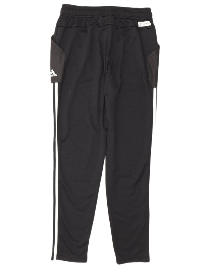 Adidas Hombre Aeroready Pantalones De Chándal Mediano Negro Colorblock Poliéster