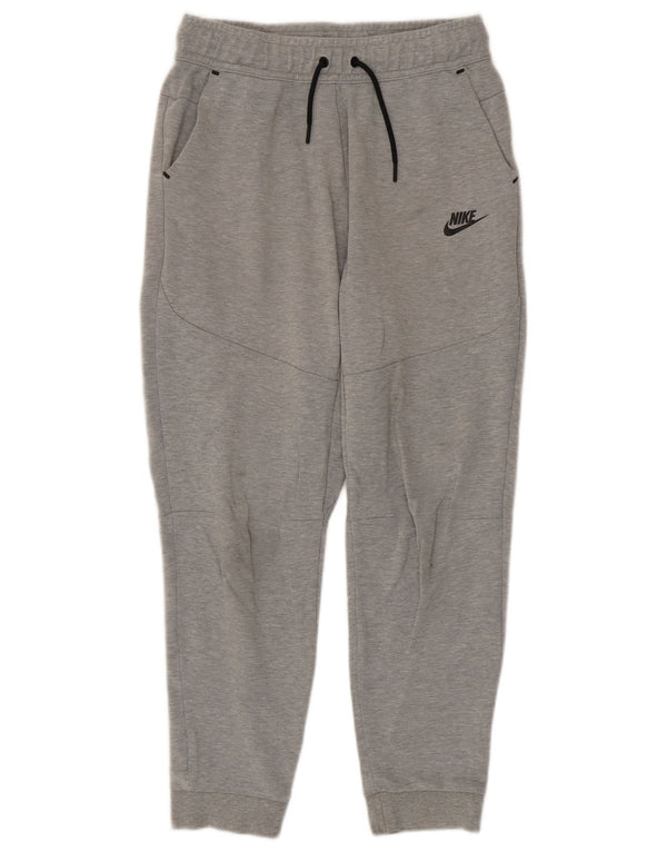 Nike - Pantalón de chándal para niño, 13-14 años, XL, algodón moteado gris