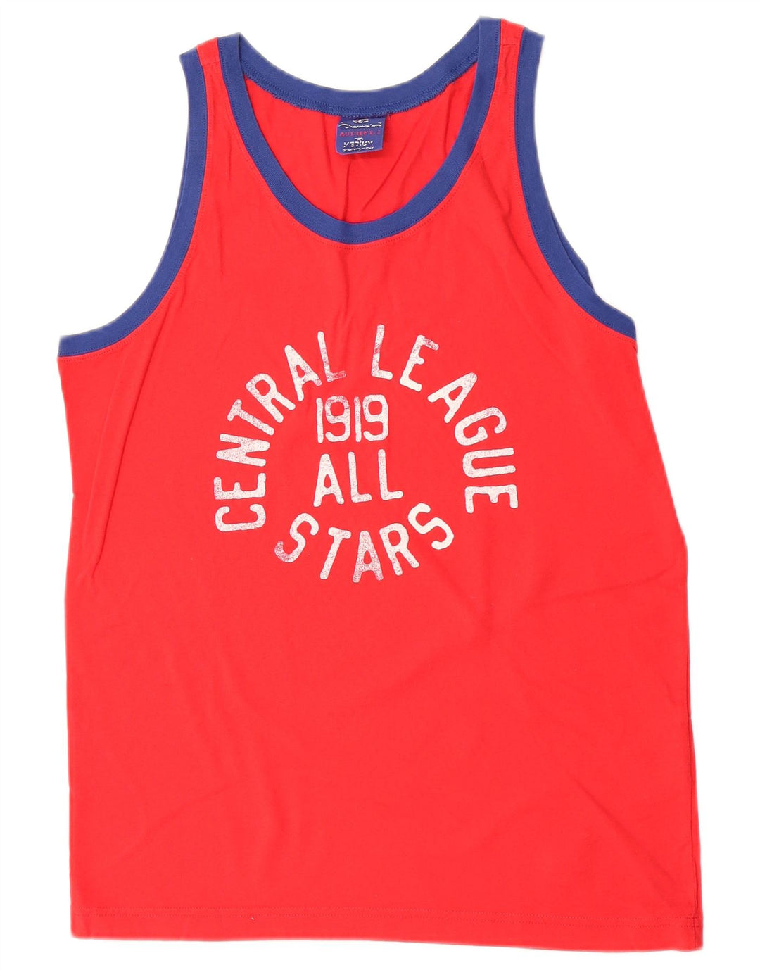 Champion Camiseta Sin Mangas Con Gráfico Para Hombre Algodón Rojo Medio