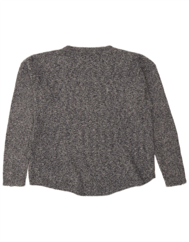 Suéter tipo jersey con cuello redondo para mujer de Fat Face UK 40 Algodón gris medio