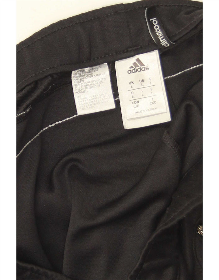 Adidas Climacool - Pantalón de chándal para hombre, tamaño grande, color negro, poliéster
