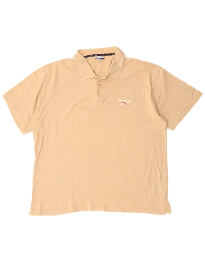 Polo Reebok Hombre XL Algodón Beige