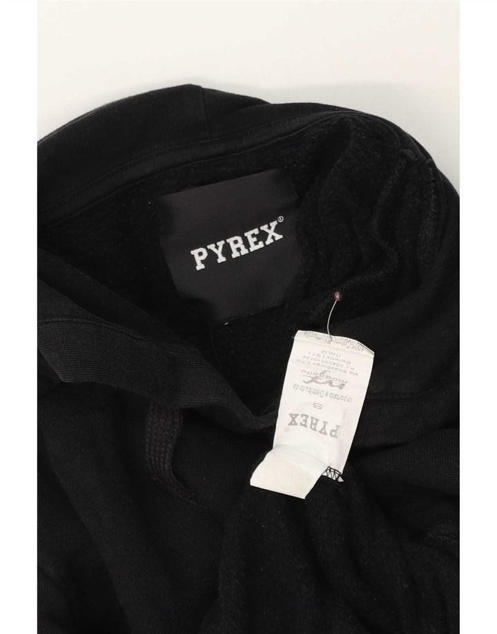 Pyrex Hombre Sudadera Con Capucha Gráfica Jersey Pequeño Negro Colorblock Algodón