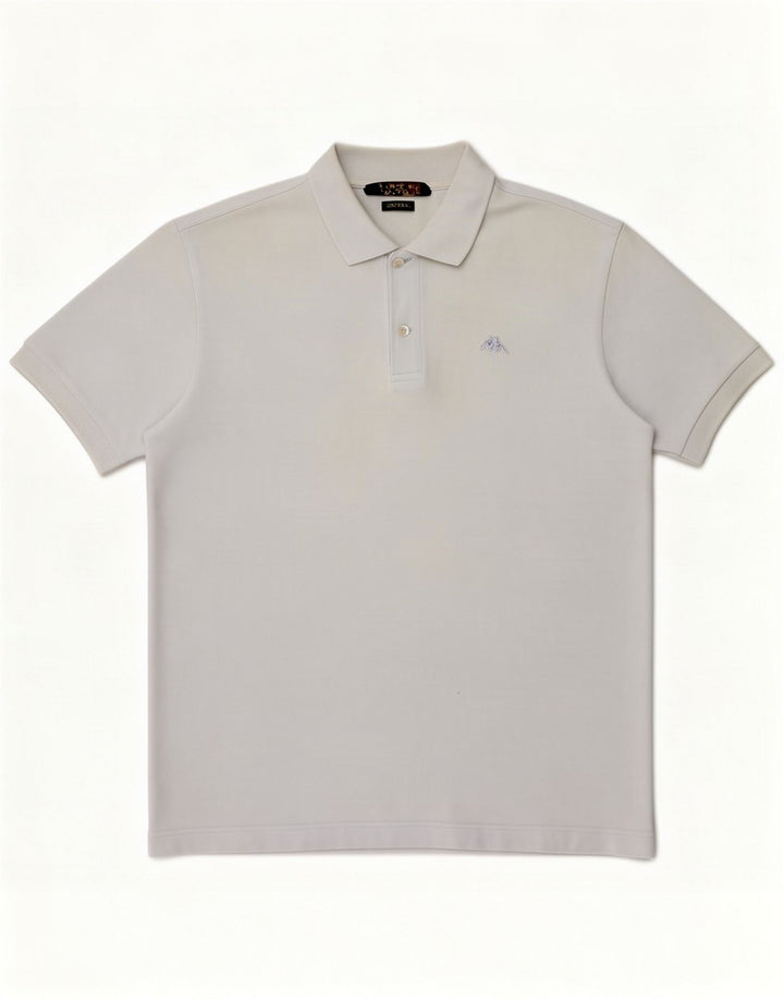 Polo Kappa Hombre Azul Medio