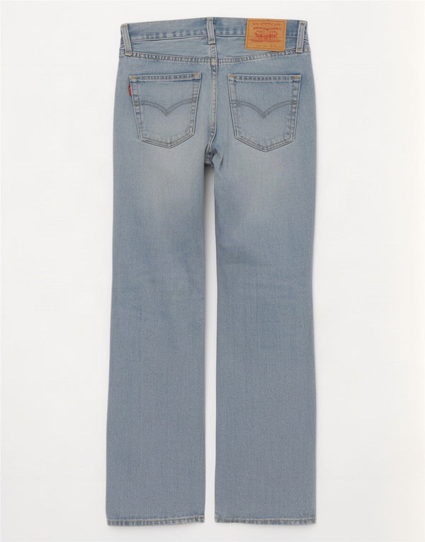 Levi's Mens 535 Bootcut Jeans W30 L32 Blue Cotton