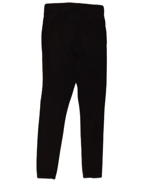 Hollister Jeans ajustados de cintura alta para mujer US 5 Small W27 L28 Algodón negro