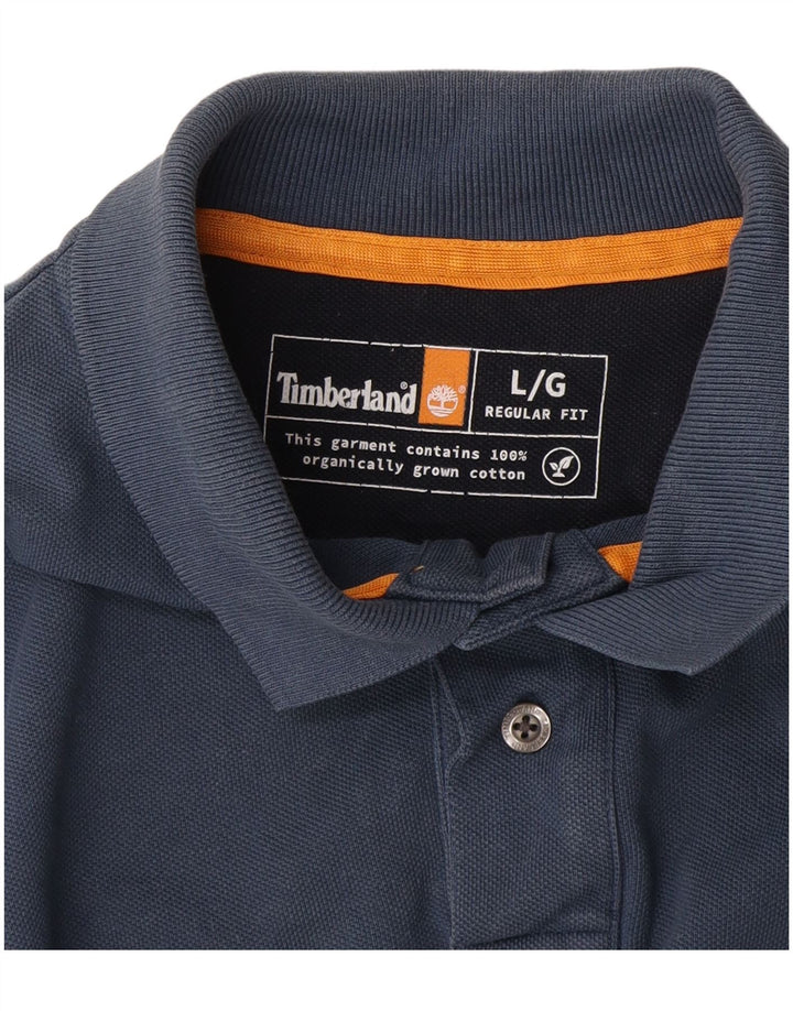 Timberland Polo De Corte Regular Para Hombre Grande Azul Marino