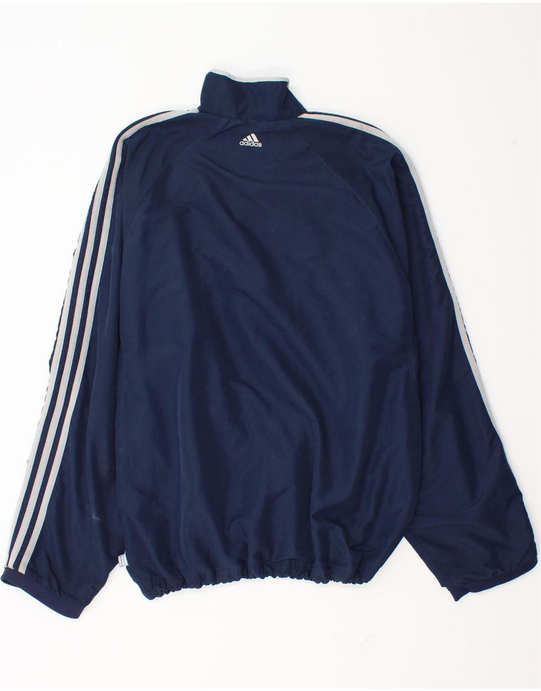 Adidas Hombre Gráfico Jersey Chándal Top UK 40/42 Medio Azul Marino