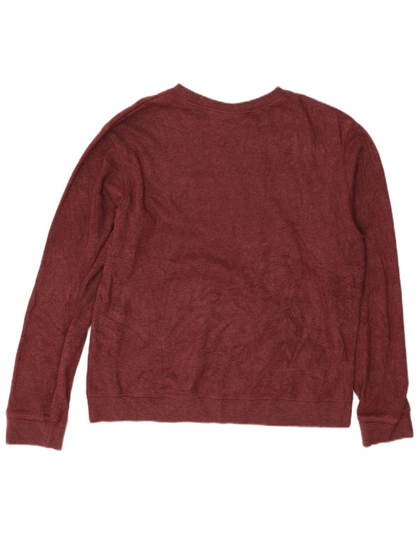 Champion Minnesota Graphic Sudadera Jumper para Mujer UK 46 Large Borgoña