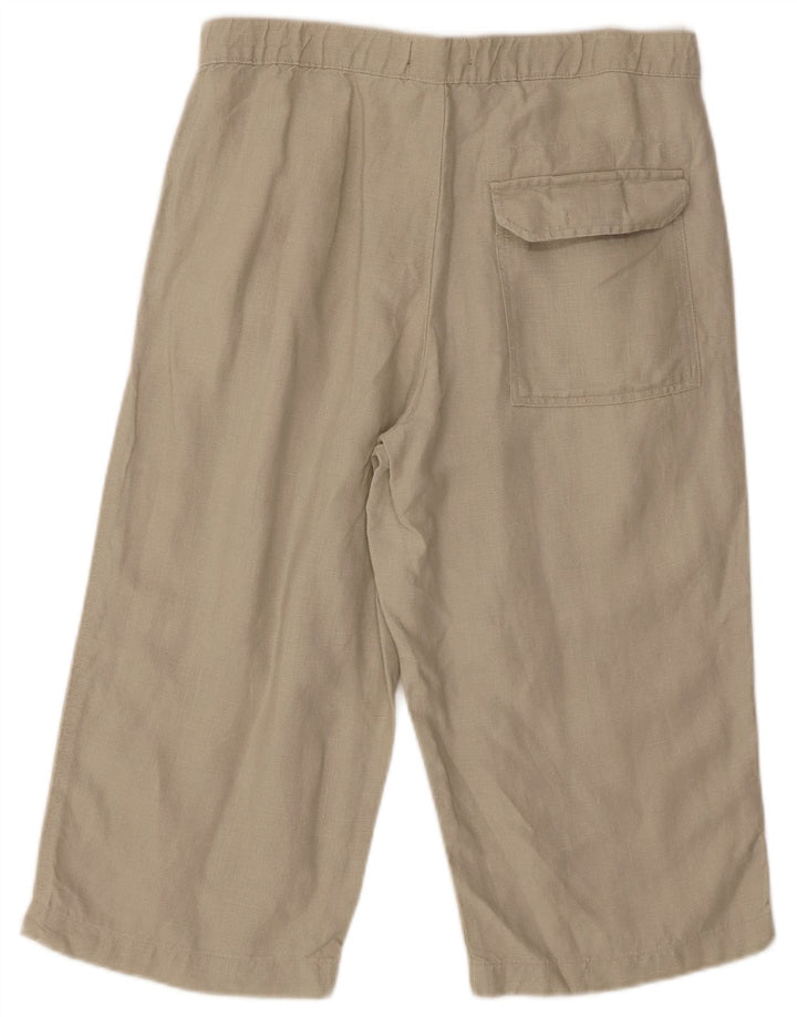 Marks & Spencer Bermudas Blue Harbor para hombre W32 Large Beige Linen