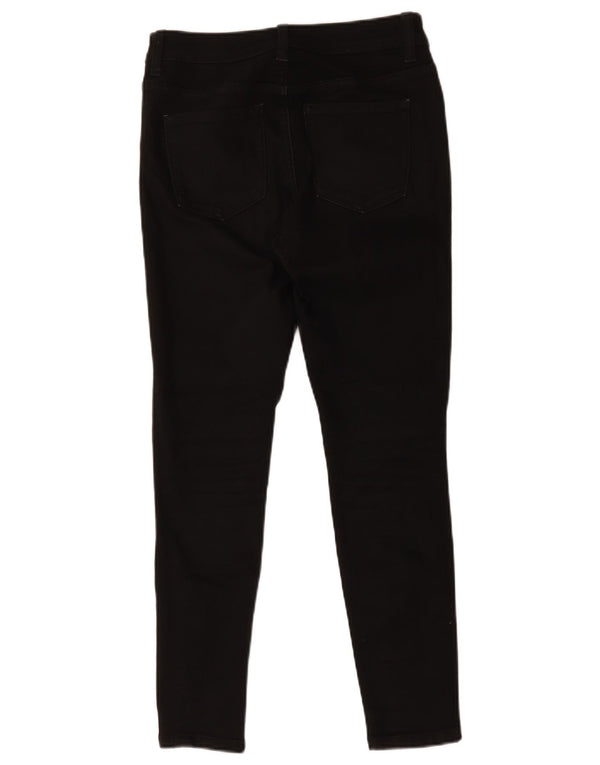 Marks & Spencer Jeans Ajustados The Ivy para Mujer UK 10 Small W27 L26 Negro