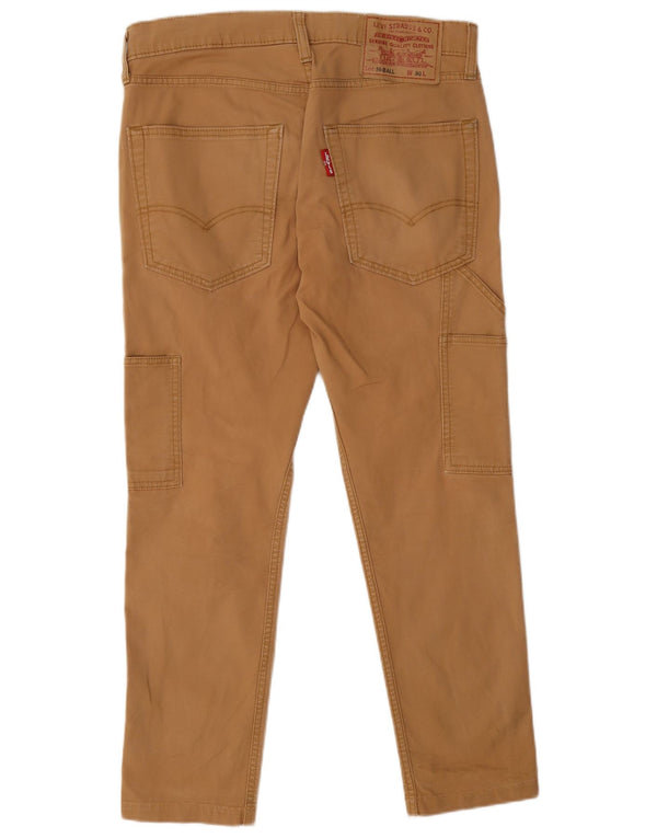 Pantalones cargo ajustados Hi-Ball para hombre de Levi's W30 L26 Algodón marrón
