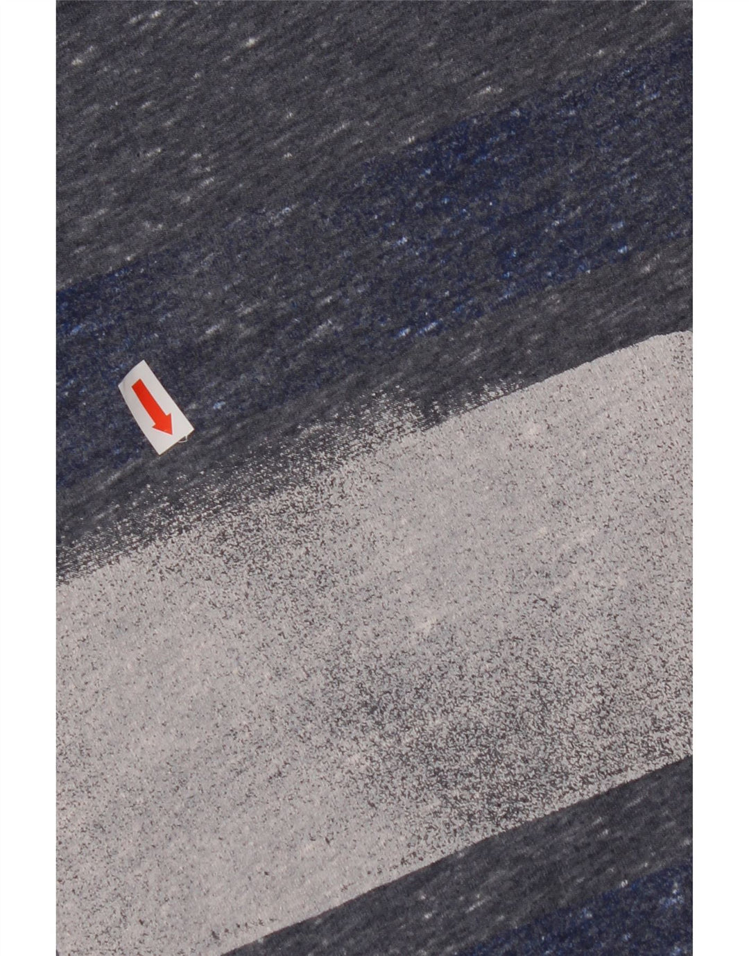 TOMMY HILFIGER Camiseta gráfica para hombre Top Small Blue Colourblock