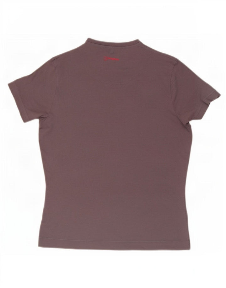 Berghaus Camiseta gráfica para mujer Top UK 44 Poliéster gris medio