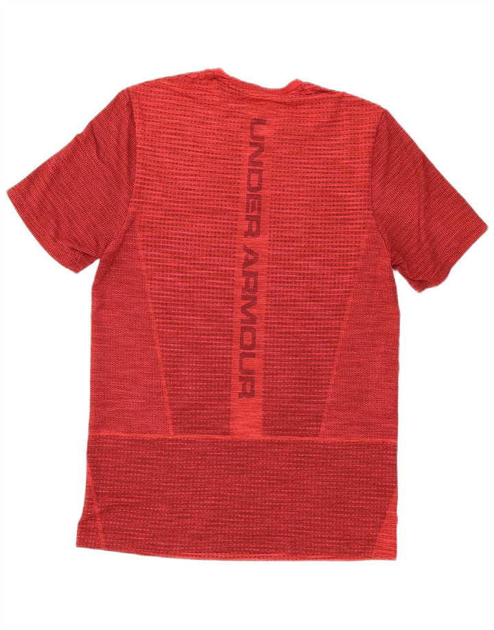 UNDER ARMOUR Camiseta gráfica para hombre Top medio rojo moteado
